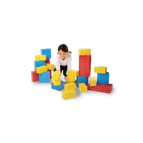 Кубики Melissa&Doug Набір картонних блоків, 24 штуки (MD2783)