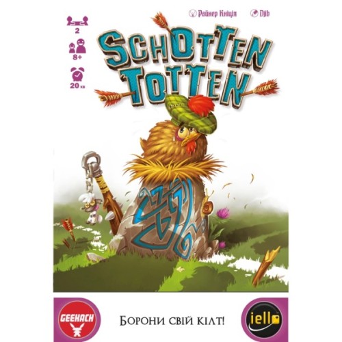 Настільна гра Geekach Games Шотен Тотен (Schotten Totten) (укр.) (GKCH063ST)