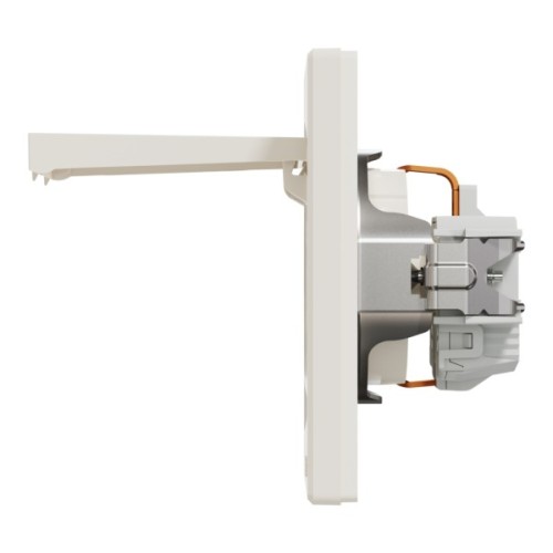 Розетка Schneider Electric ASFORA з кришкою, крем (EPH3100123)