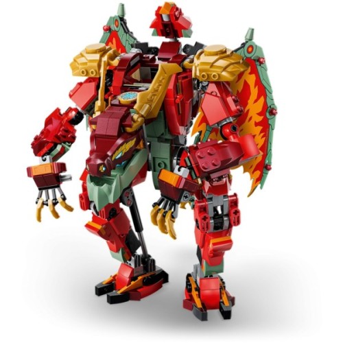 Конструктор LEGO NINJAGO Дракон-трансформер Вайлдфаєр (71868)