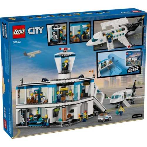 Конструктор LEGO City Аеропорт із літаком (60502)