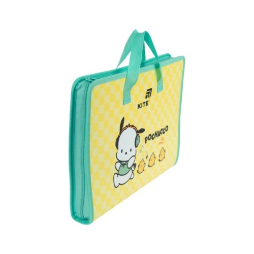 Папка - портфель Kite на блискавці A4 Pochacco, 1 відділення (PC26-202)