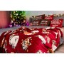 Плед Ardesto Christmas Flannel 160х200см, 100% поліестер, різдвяні коргі (ART0119PB)