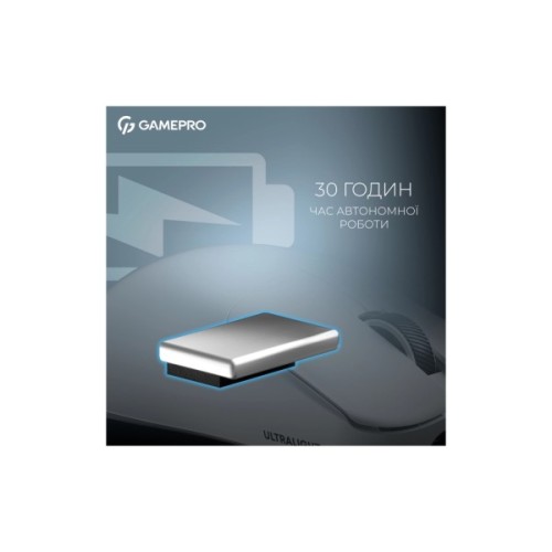 Мишка GamePro Asgard Odin 8K Wireless/USB White (GM035W)