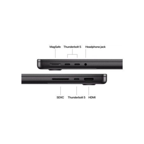 Ноутбук Apple MacBook Pro 14 A3426 M5 Pro Space Black (MJLW4UA/A)