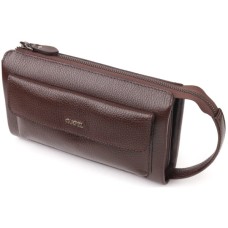 Сумка Canpellini З натуральної шкіри Коричнева (21559)