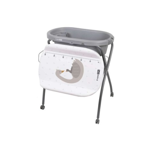 Ванночка FreeON Swan з пеленальним столиком (85789)