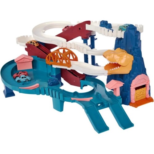 Ігровий набір ZIPP Toys Dino автотрек-серпантин електричний, 6 машинок (5501A)