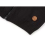 Кофта дитяча Na на блискавці в'язана (AFB1213-122B-black)