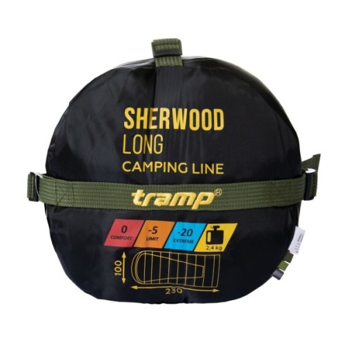Спальний мішок Tramp Sherwood Long Olive/Grey L (UTRS-054L-L)