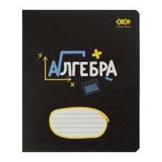 Зошит ZiBi предметний BLACK, 36 аркушів, клітинка, алгебра (ZB.1730-14)