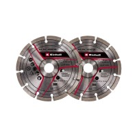 Круг відрізний Einhell алмазний 125х22.2мм, 2шт (4350736)