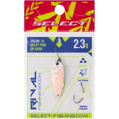 Блешня Select Rival 2.3g 30mm 35 Milky Pink on Dark (1870.80.23)