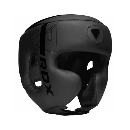 Боксерський шолом RDX F6 KARA Matte Black XL (HGR-F6MB-XL)