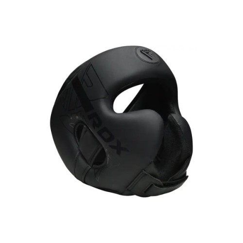 Боксерський шолом RDX F6 KARA Matte Black XL (HGR-F6MB-XL)