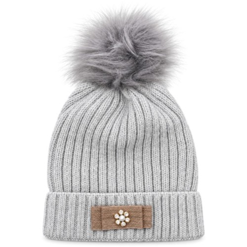 Шапка дитяча Na з шарфом (NA 1187-54-gray)