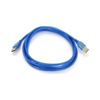 Дата кабель USB 2.0 AM/AM 1.5m ferrite blue Ritar (YT-AM/AM-1.5TBL)