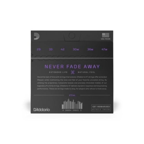 Струни для гітари D'Addario XT Classical Extra Hard Tension (XTC44)