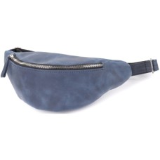 Сумка Shvigel З натуральної шкіри Синя (23141)