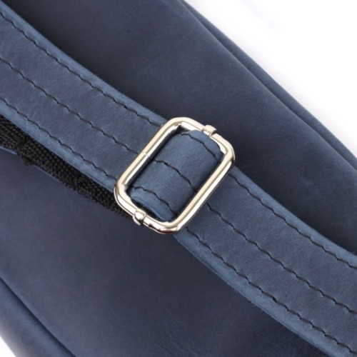 Сумка Shvigel З натуральної шкіри Синя (23141)