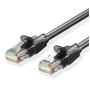 Патч-корд 1м, UTP cat 6 RJ-45 black Vention (IBEBF)