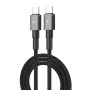 Дата кабель USB-C to USB-C 1.0m 100W black Grand-X (CC-08B)