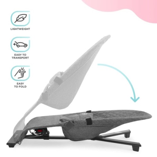 Крісло-гойдалка Kinderkraft Mimi Grey (5902533918355)