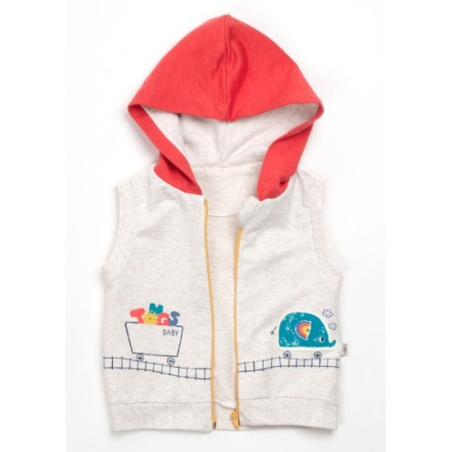 Набір дитячого одягу Tongs з жилетом (4074-74B-blue)