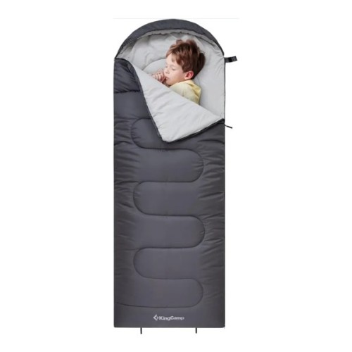 Спальний мішок KingCamp Oasis 250S Grey (KS3221_MEDIUMGREY_L)