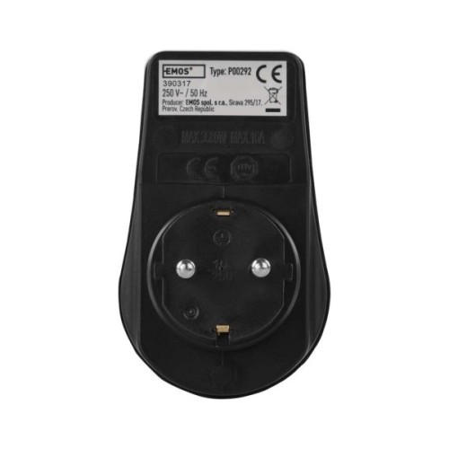 Розетка EMOS 16A 250V IP44 одинарна (P00292)