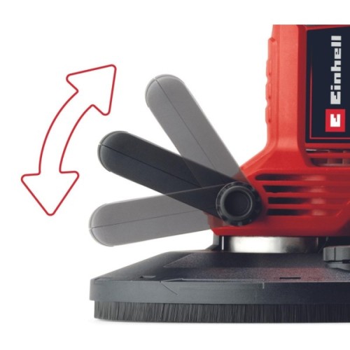 Шліфувальна машина Einhell для стін TC-DWS 225, 1220 Вт, 225 мм, набір шліфпаперу 6 шт (4259945)