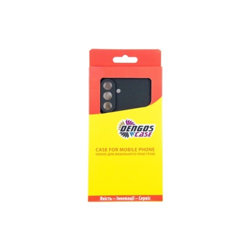Чохол до мобільного телефона Dengos Kit Samsung Galaxy A26 Carbon + 2 pcs glass (Black) (DG-CTG2P-08)