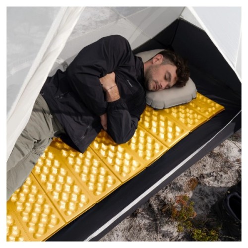 Туристичний килимок Naturehike IXPE CNK2550WS030, алюмінієва плівка, 18 мм, оливковий-зелений (6977465868206)