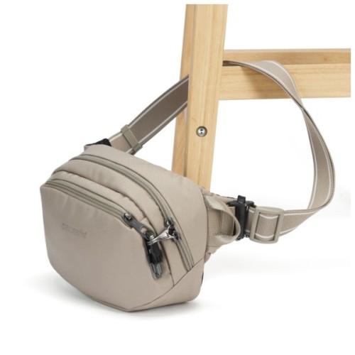 Сумка-бананка Pacsafe V Hip Pack бежевий (60141237)