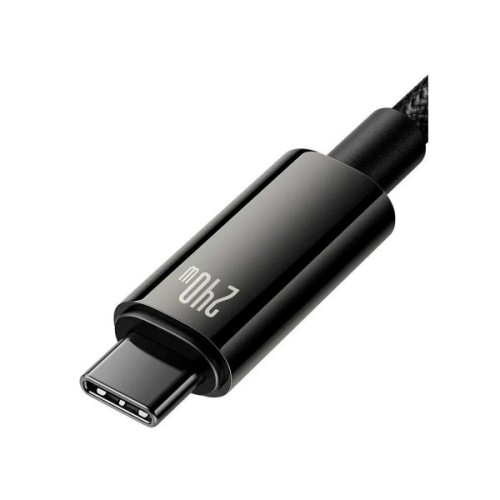 Дата кабель USB-C to USB-C 3.0m 240W black Baseus (CAWJ040201)