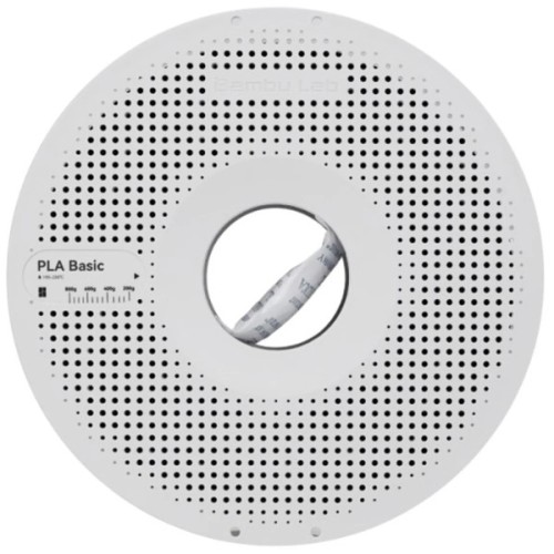 Пластик для 3D-принтера Bambu Lab PLA Basic 1кг, 1.75мм White/Jade 10100 (A00-W1-1.75-1000-SPL)