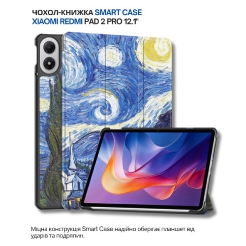 Чохол до планшета BeCover Smart Case Xiaomi Redmi Pad 2 Pro 12.1" Night (714640)