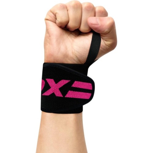 Бинт для спорту RDX W2 Gym Wrist Wraps Pink Pro (WAH-W2P)