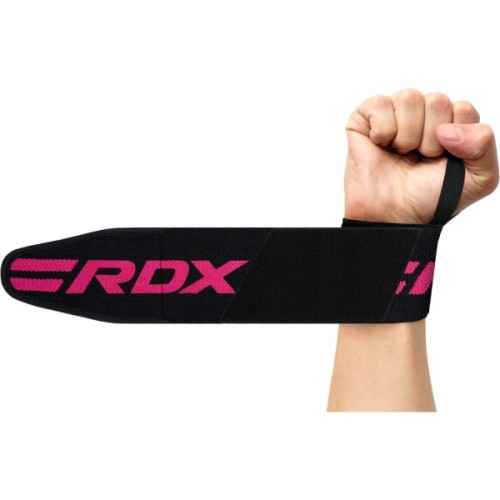 Бинт для спорту RDX W2 Gym Wrist Wraps Pink Pro (WAH-W2P)