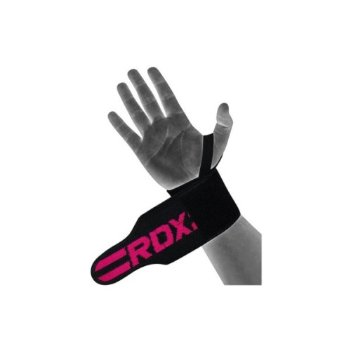 Бинт для спорту RDX W2 Gym Wrist Wraps Pink Pro (WAH-W2P)