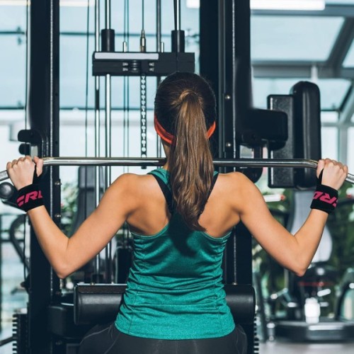Бинт для спорту RDX W2 Gym Wrist Wraps Pink Pro (WAH-W2P)