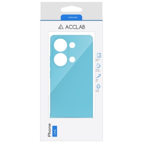 Чохол до мобільного телефона ACCLAB Silicone Case Xiaomi Redmi Note 13 Pro 4G Light Blue (1283126602870)