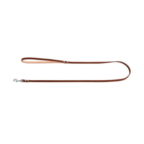 Повідець для собак Collar одинарний непрошитий Ш 14 мм Д 122 см коричневий (04506)