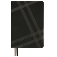 Тижневик Leo planner А5 датований 2026 "Nero", твердий, чорний, 368 сторінок (252687)