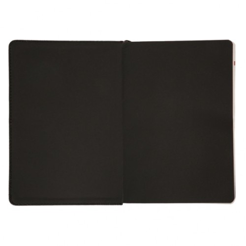 Тижневик Leo planner А5 датований 2026 "Nero", твердий, чорний, 368 сторінок (252687)