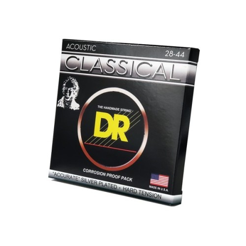 Струни для гітари DR Strings Classical Nylon Hard Tension (NSA)