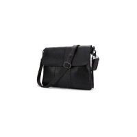 Сумка Vintage Шкіряна Чорна (14852)