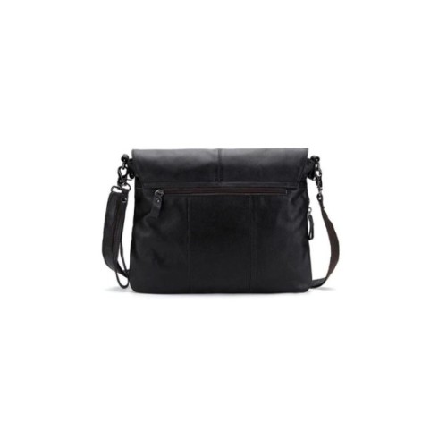 Сумка Vintage Шкіряна Чорна (14852)