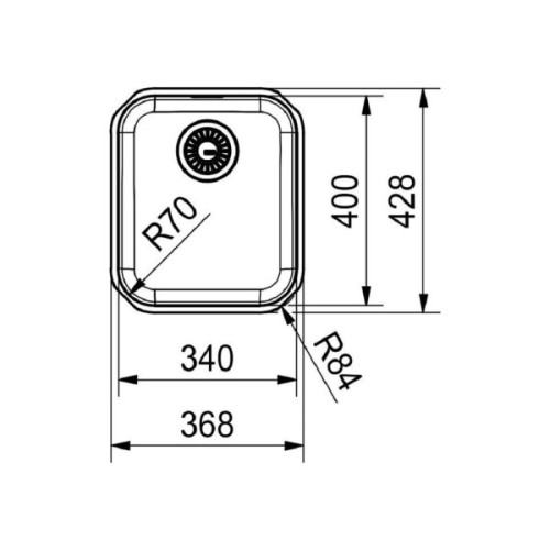 Мийка кухонна Franke 122.0739.540
