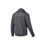 Куртка робоча Hoegert WURNITZ HT5K814-S еластична 60% поліестер/38% бавовна/2% еластан темно-сіра, S (48) (HT5K814-S)